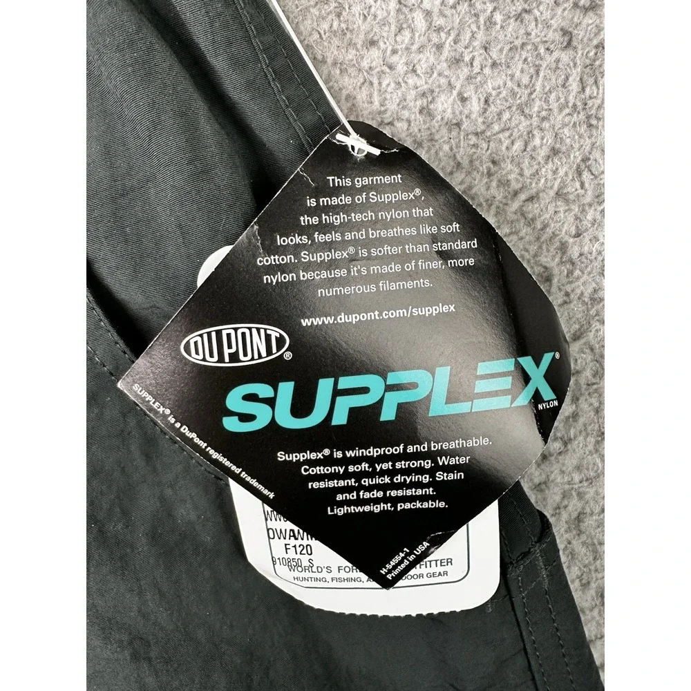 Cabela's World Wide Sportsman Men's DuPont Supplex Nylon Fishing Shorts L Green